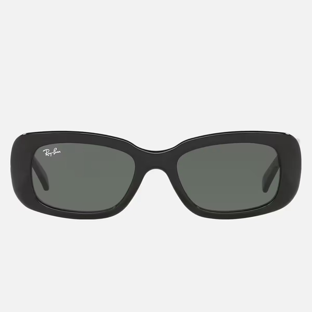 Ray-Ban RB4122 Black Rectangle Sunglasses - NWOT